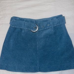 Zara Buckled Mini Skirt